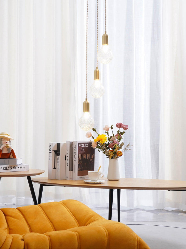 Kristallampa LED Hängande Lampa