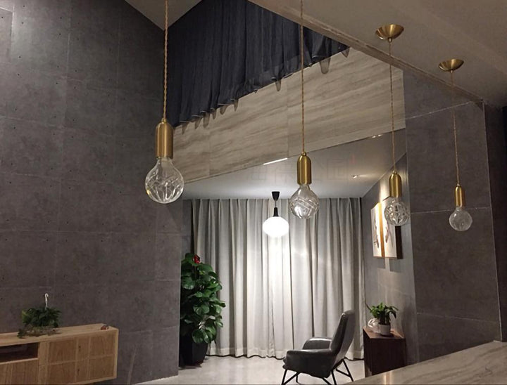 Kristallampa LED Hängande Lampa