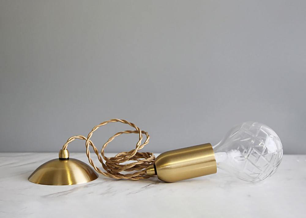 Kristallampa LED Hängande Lampa