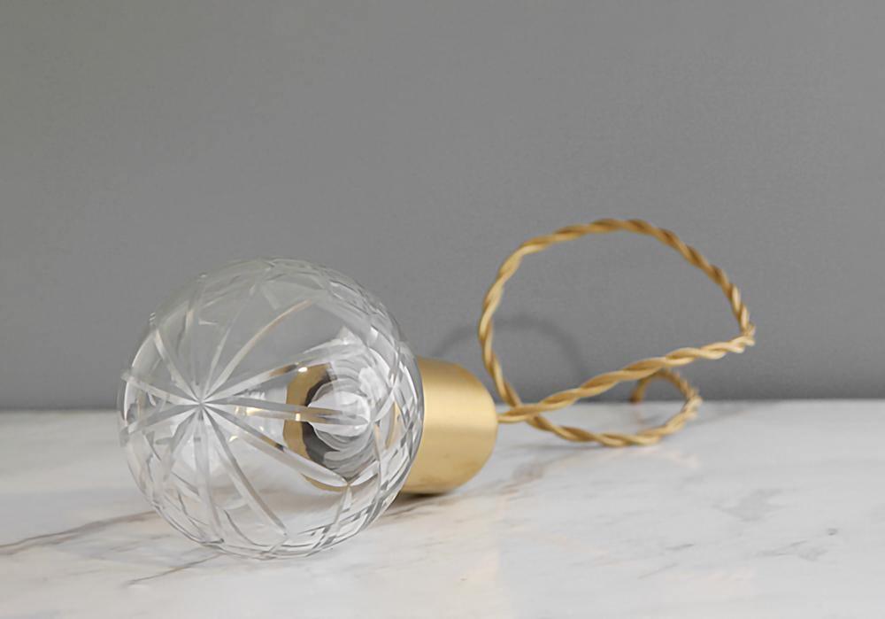 Kristallampa LED Hängande Lampa
