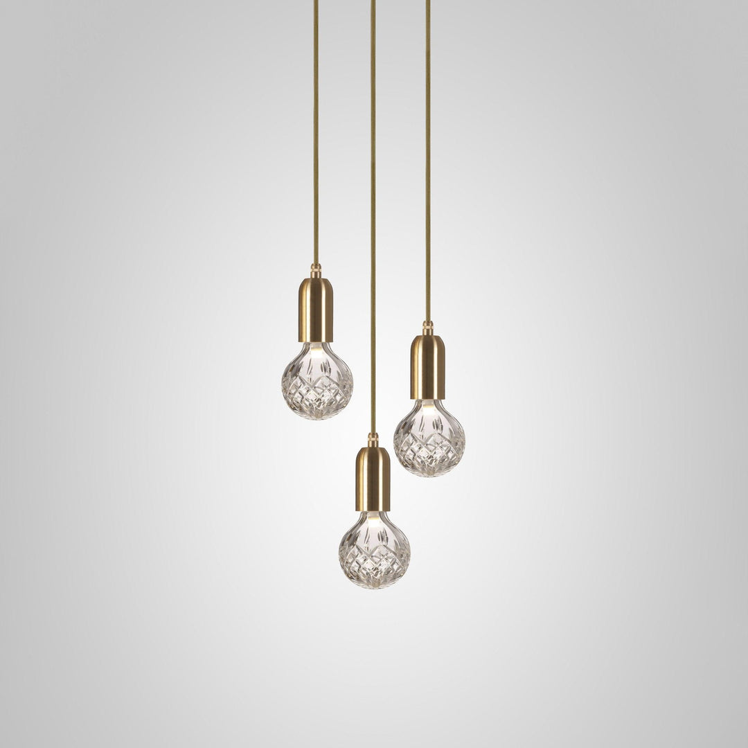 Kristallampa LED Hängande Lampa