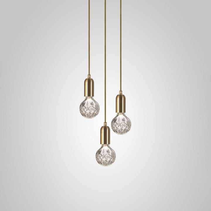 Kristallampa LED Hängande Lampa
