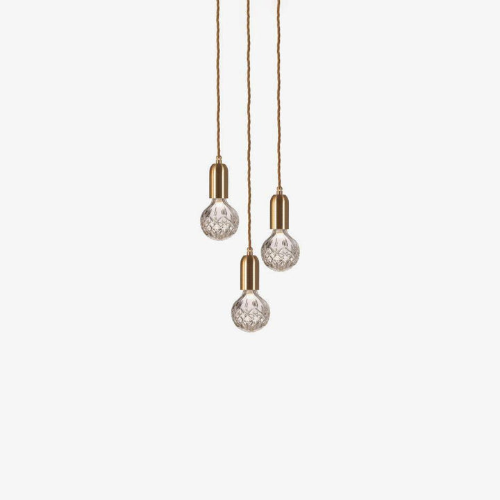 Kristallampa LED Hängande Lampa