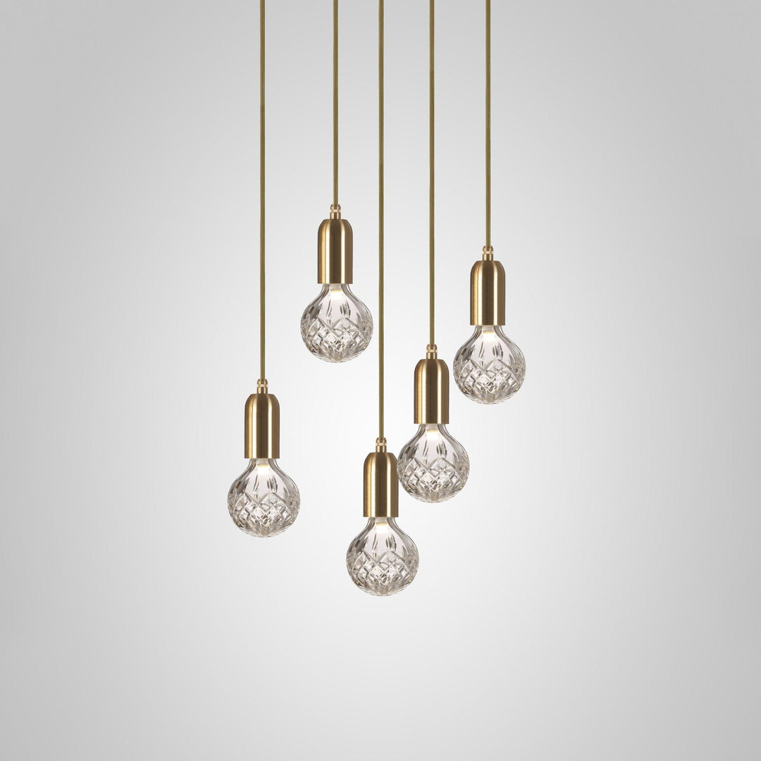 Kristallampa LED Hängande Lampa