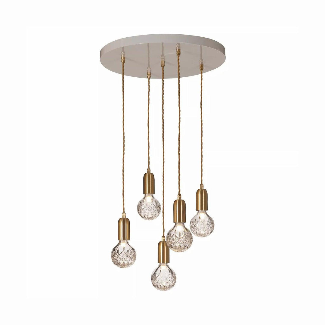 Kristallampa LED Hängande Lampa