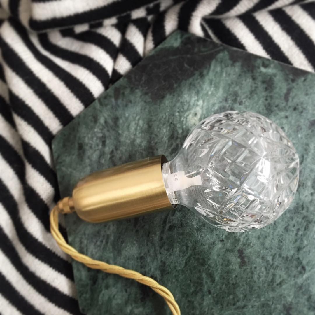 Kristallampa LED Hängande Lampa