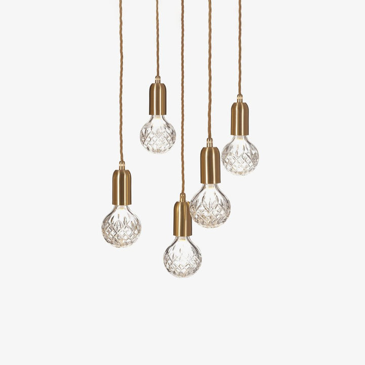 Kristallampa LED Hängande Lampa