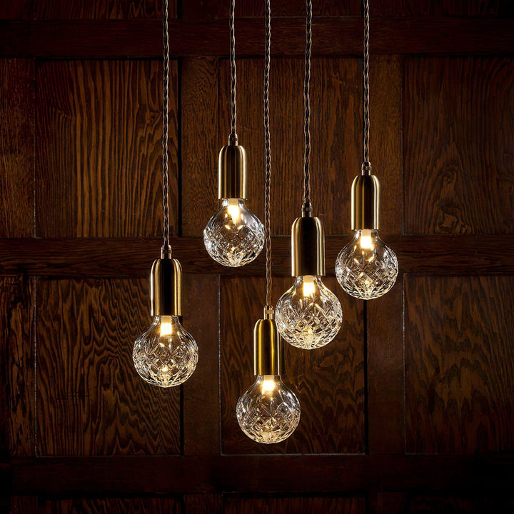 Kristallampa LED Hängande Lampa