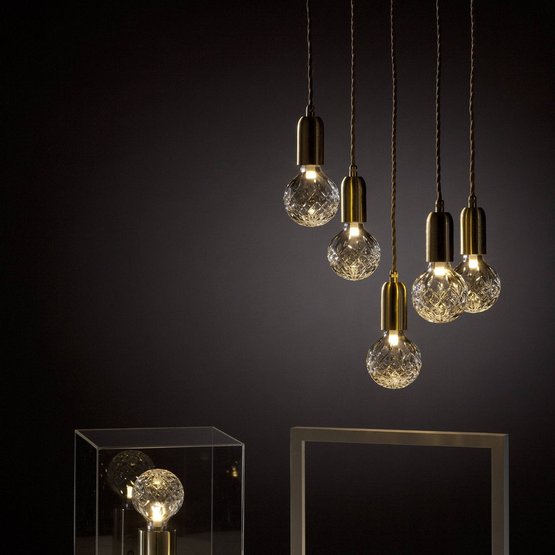 Kristallampa LED Hängande Lampa