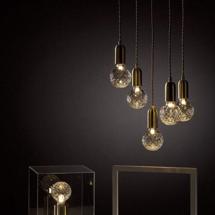 Kristallampa LED Hängande Lampa