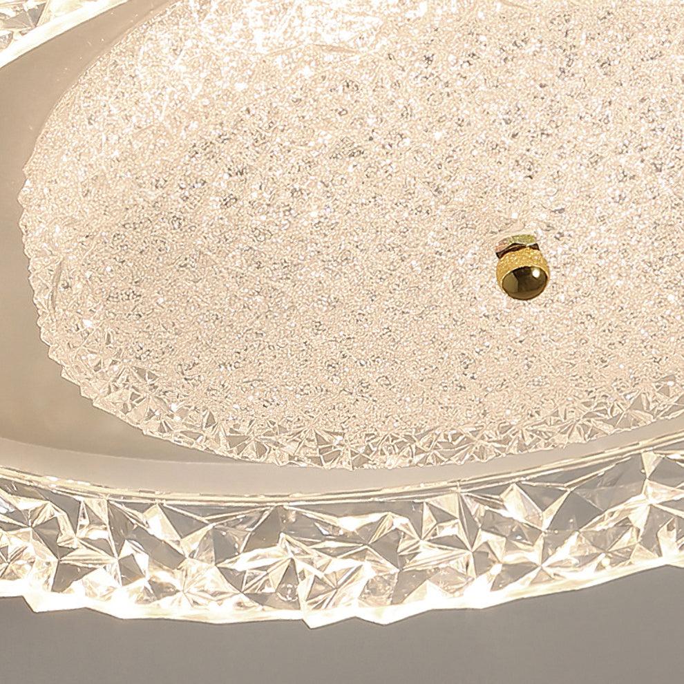 Kristallinfälld taklampa