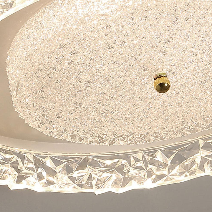Kristallinfälld taklampa