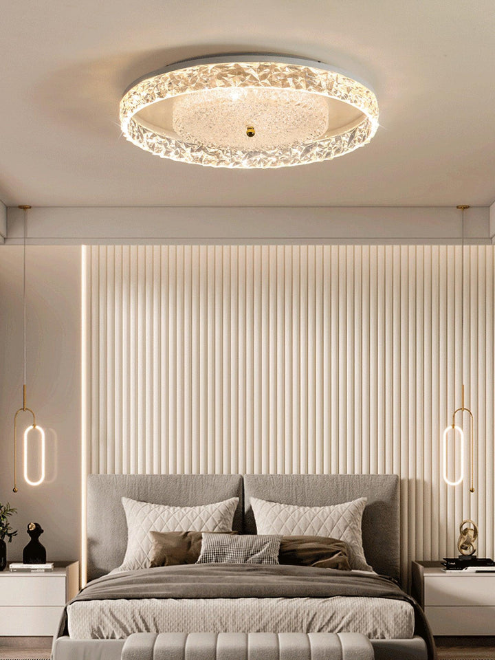 Kristallinfälld taklampa