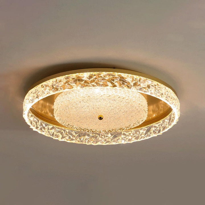 Kristallinfälld taklampa