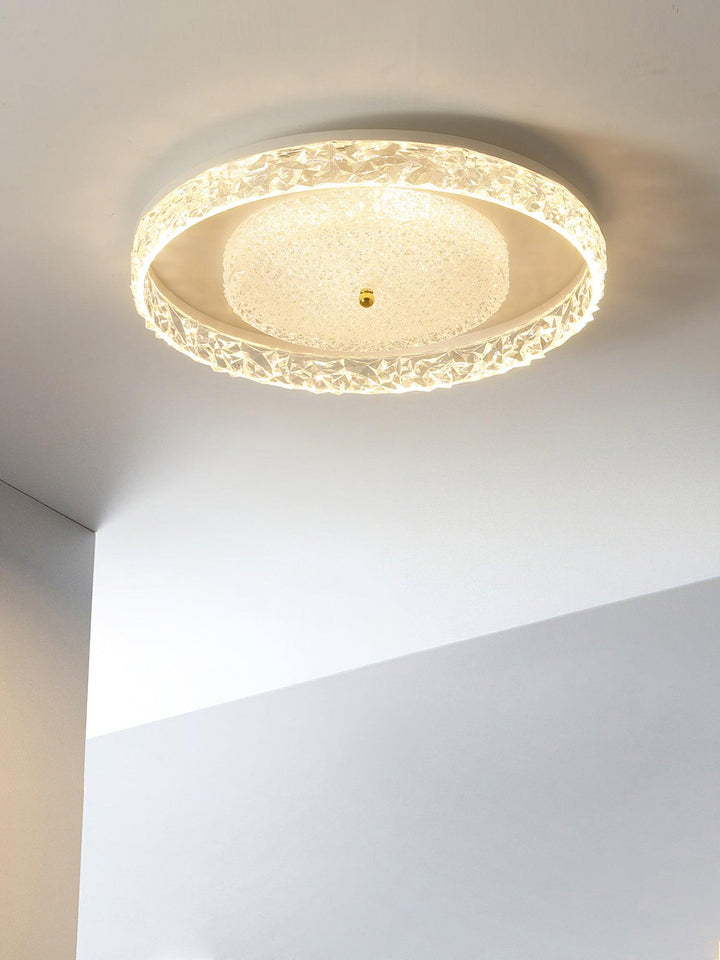 Kristallinfälld taklampa