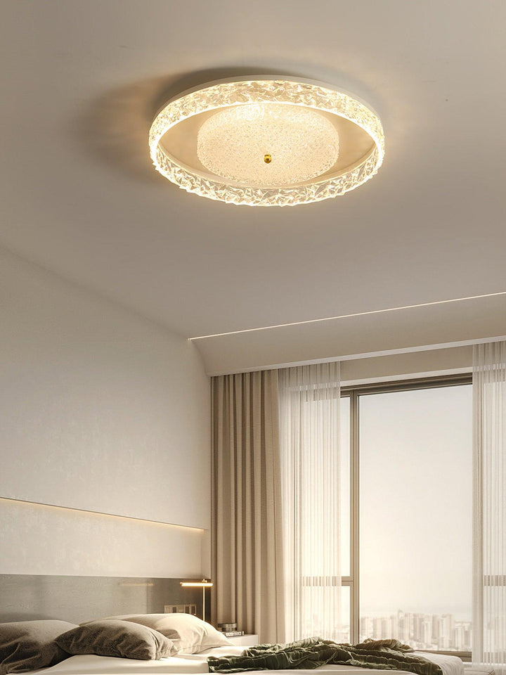 Kristallinfälld taklampa