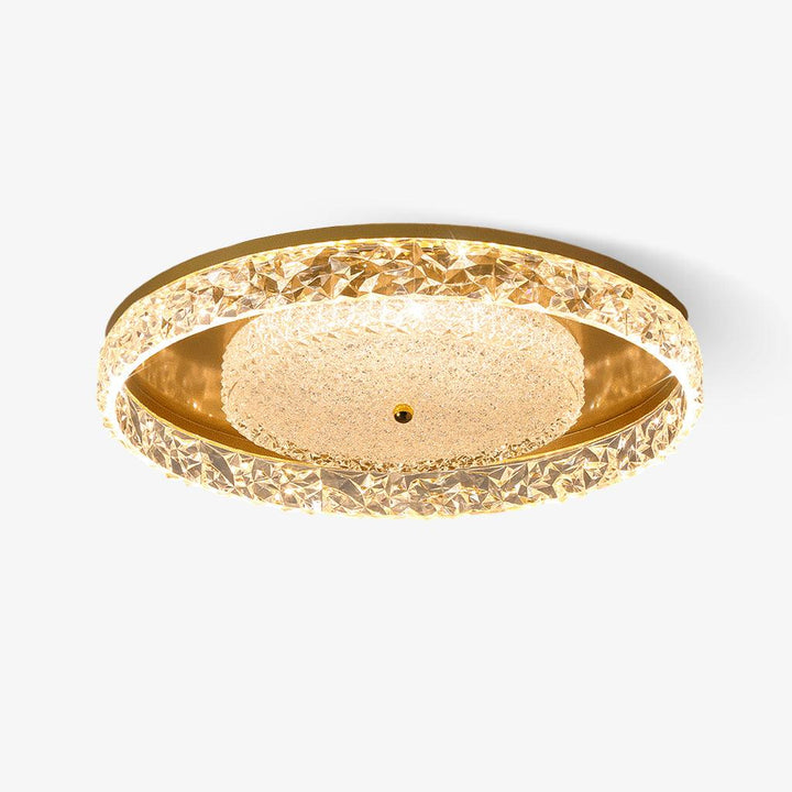 Kristallinfälld taklampa