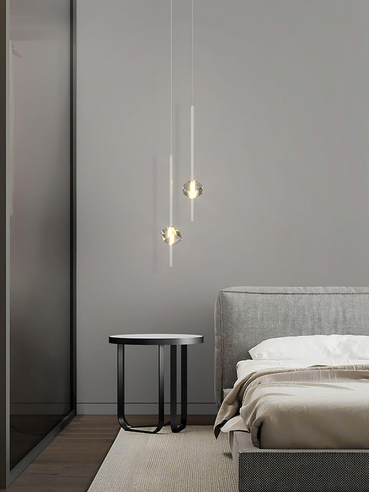 Kristall LED Hänglampa