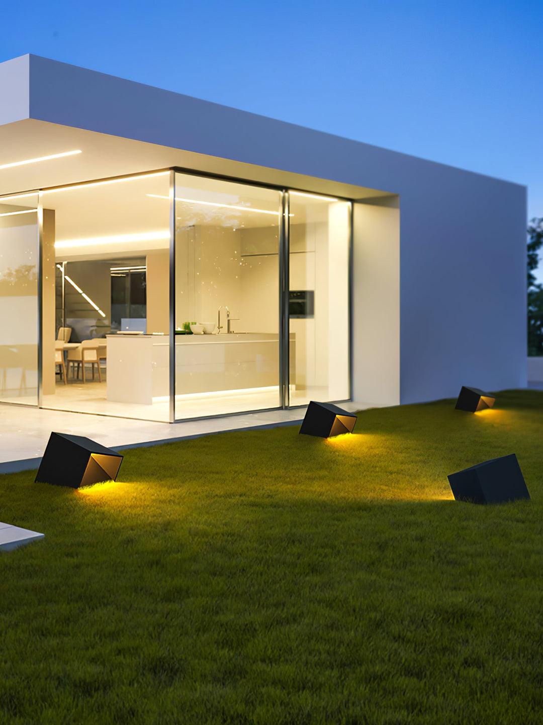 Cube Garden Solutomhuslampa