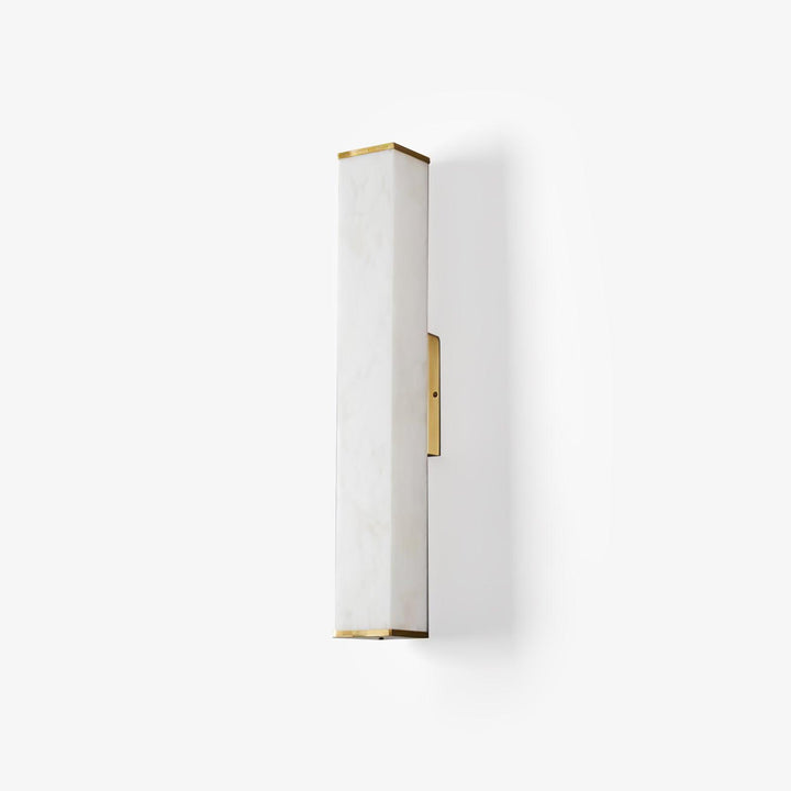 Cuboid Alabaster Vägglampa