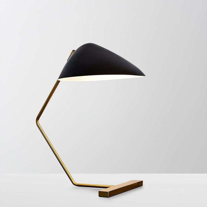 Kurvilinjär Mid-Century Bordslampa