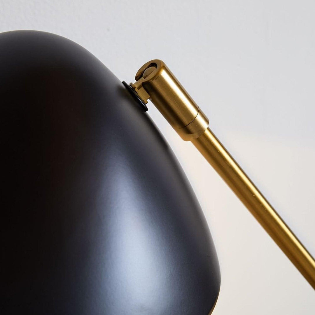 Kurvilinjär Mid-Century Bordslampa