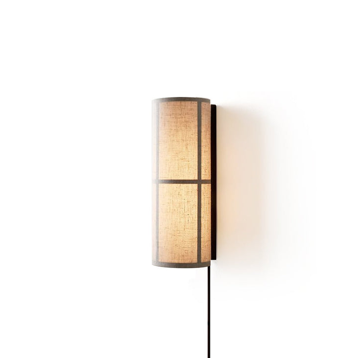 Cylinder Tyg Vägglampa