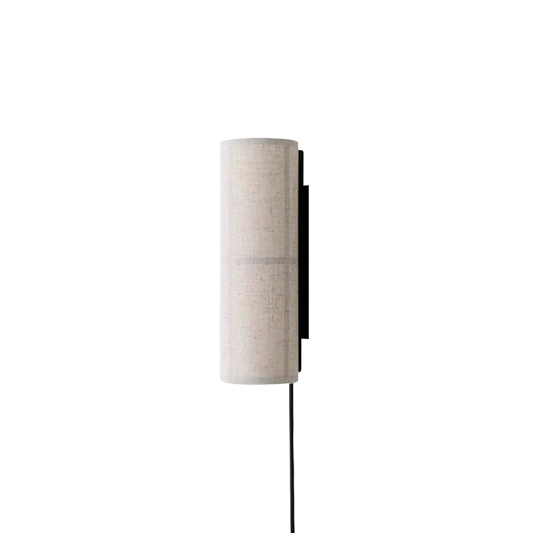 Cylinder Tyg Vägglampa