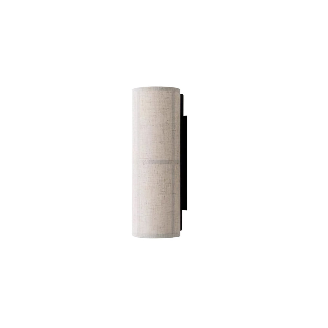 Cylinder Tyg Vägglampa