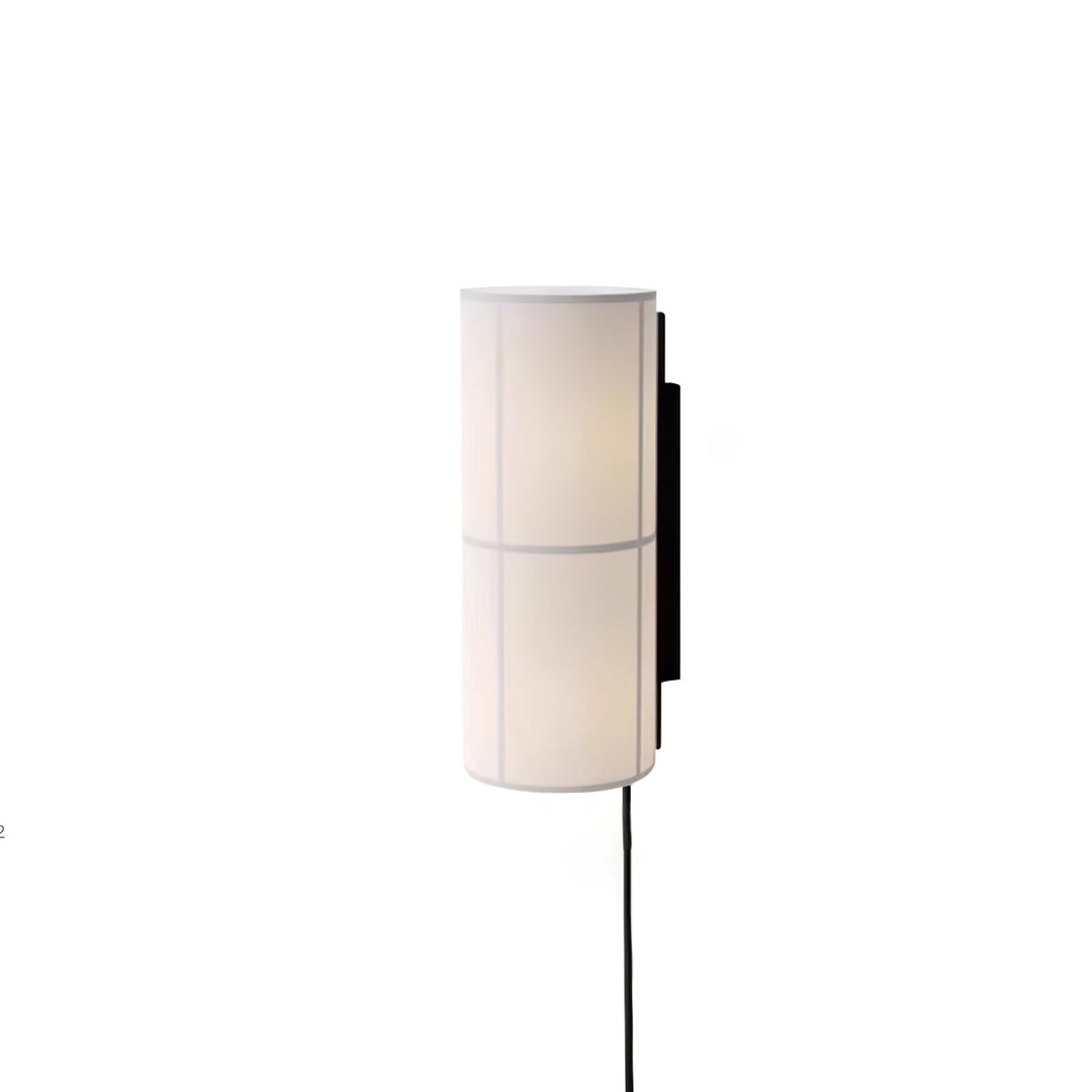 Cylinder Tyg Vägglampa
