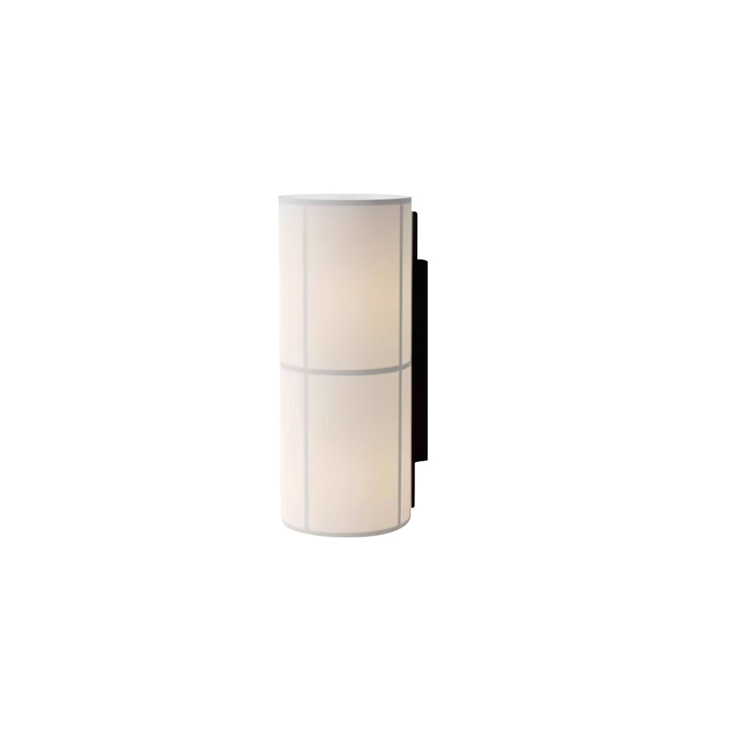 Cylinder Tyg Vägglampa