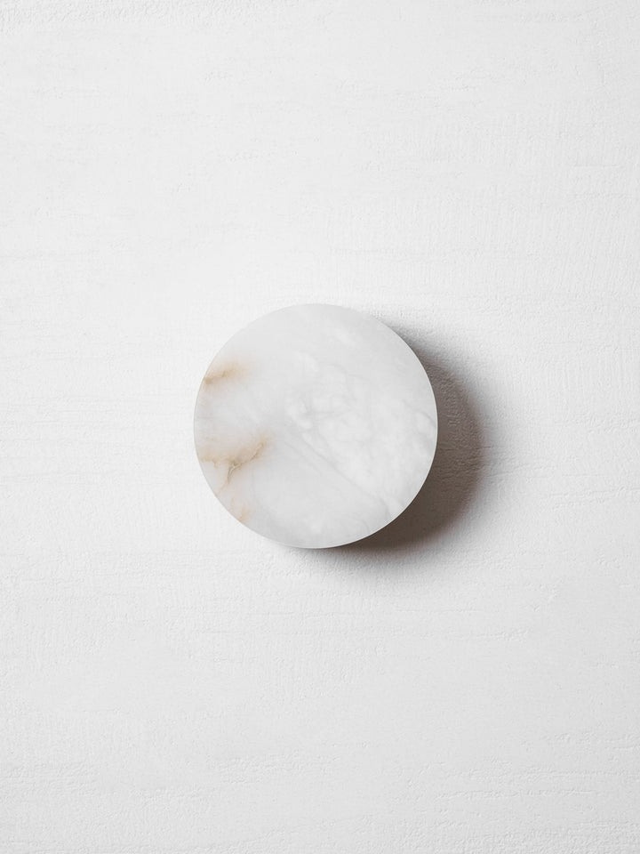 Cylindrisk Alabaster Vägglampa