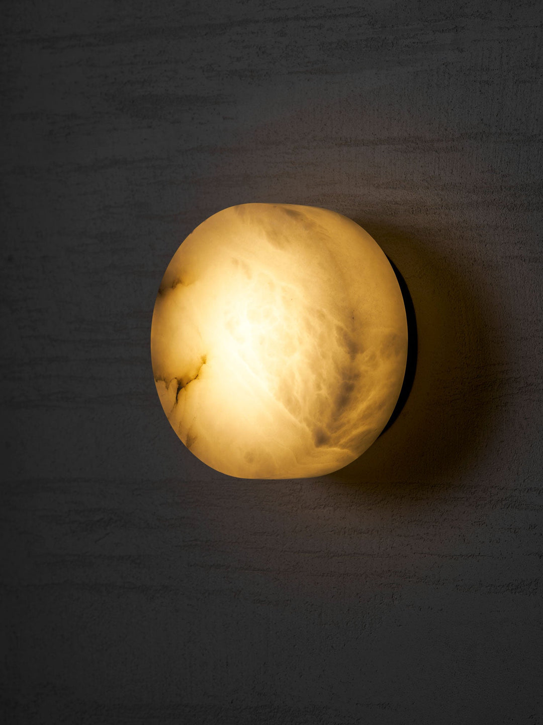Cylindrisk Alabaster Vägglampa