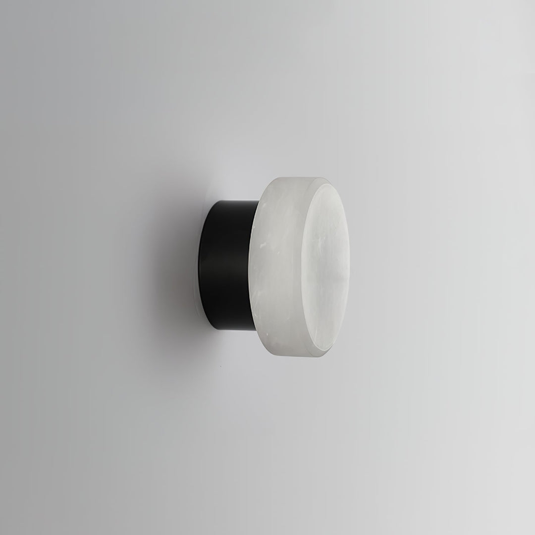 Cylindrisk Alabaster Vägglampa