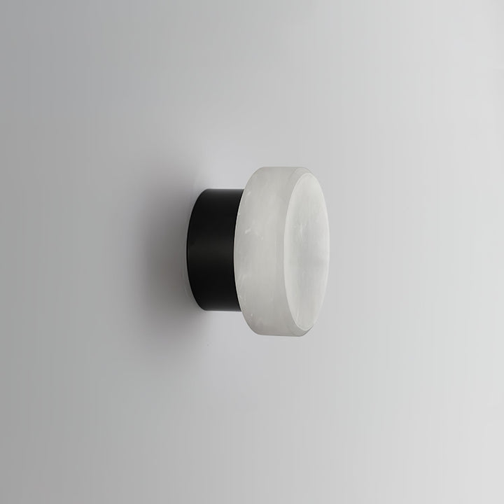 Cylindrisk Alabaster Vägglampa