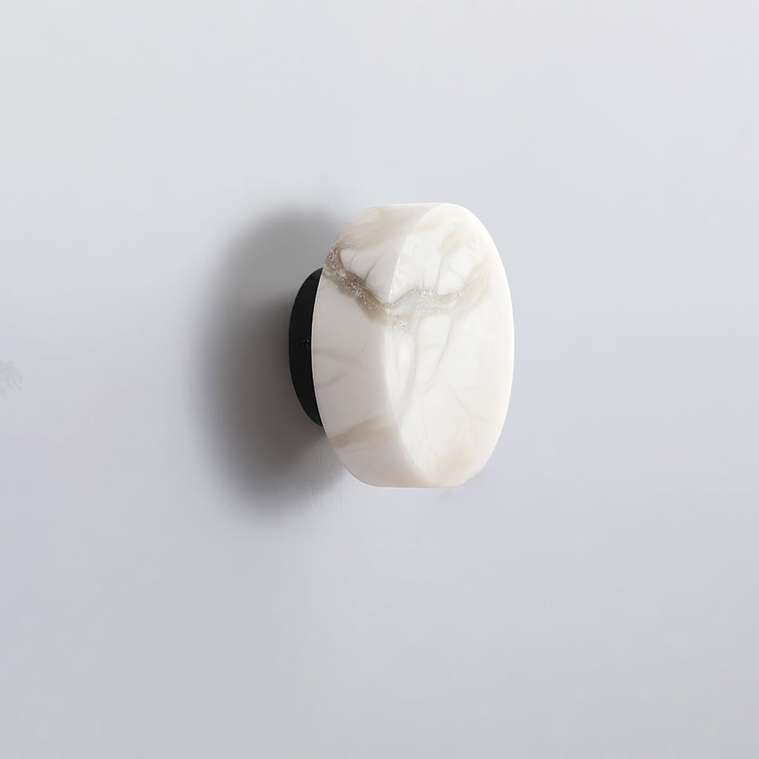 Cylindrisk Alabaster Vägglampa