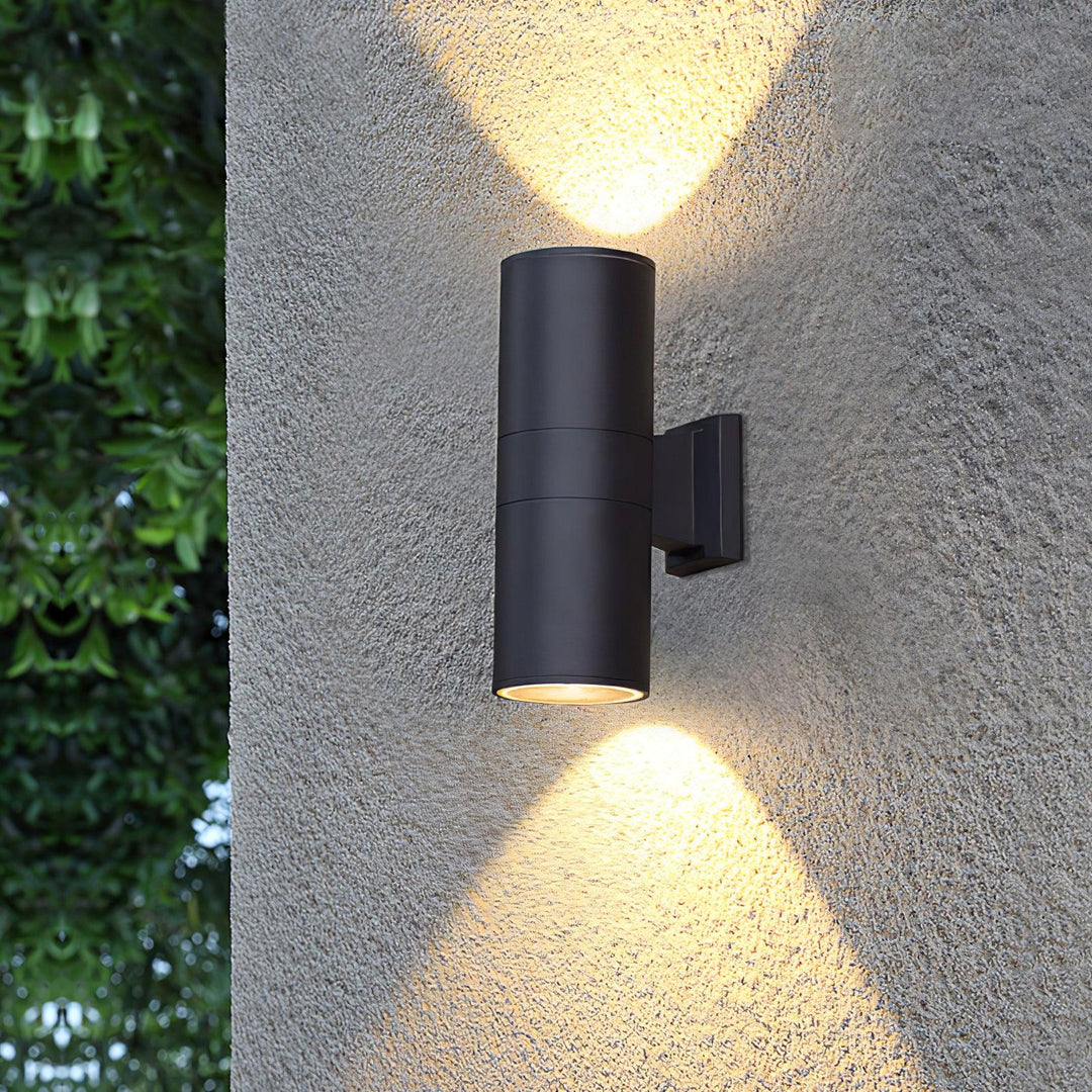 Cylindrisk Utomhus Vägglampa