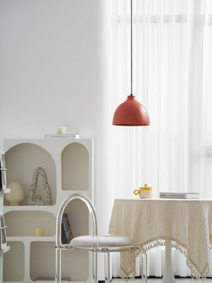 Resin Bowl Pendant Lamp