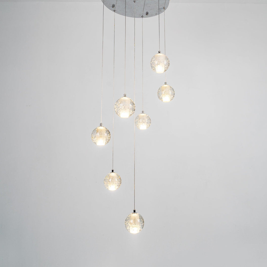 Kristallbubblor Pendellampa