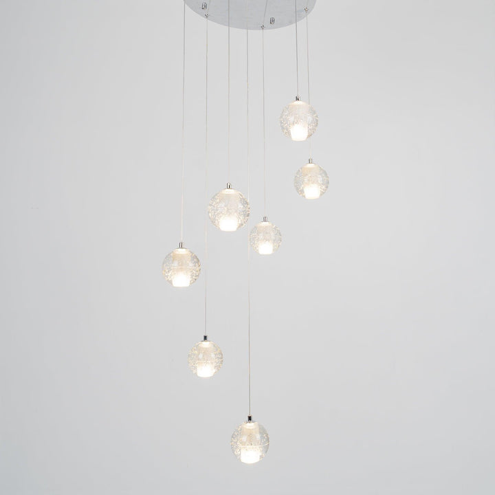 Kristallbubblor Pendellampa