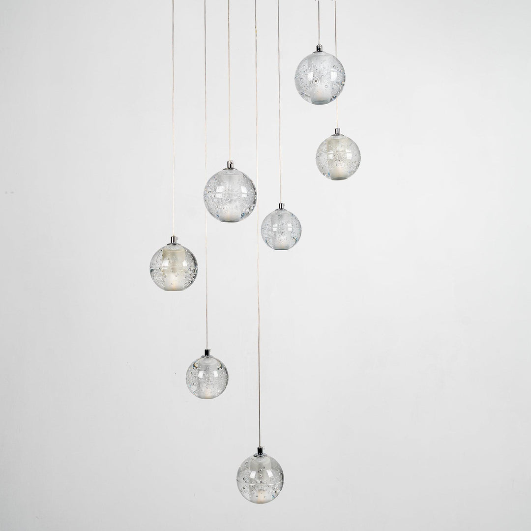Kristallbubblor Pendellampa