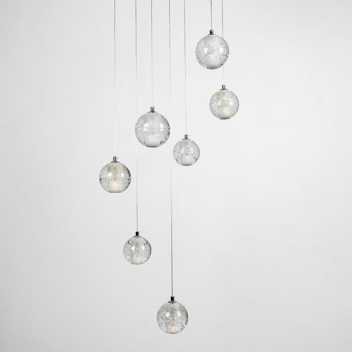 Kristallbubblor Pendellampa