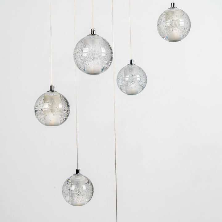 Kristallbubblor Pendellampa