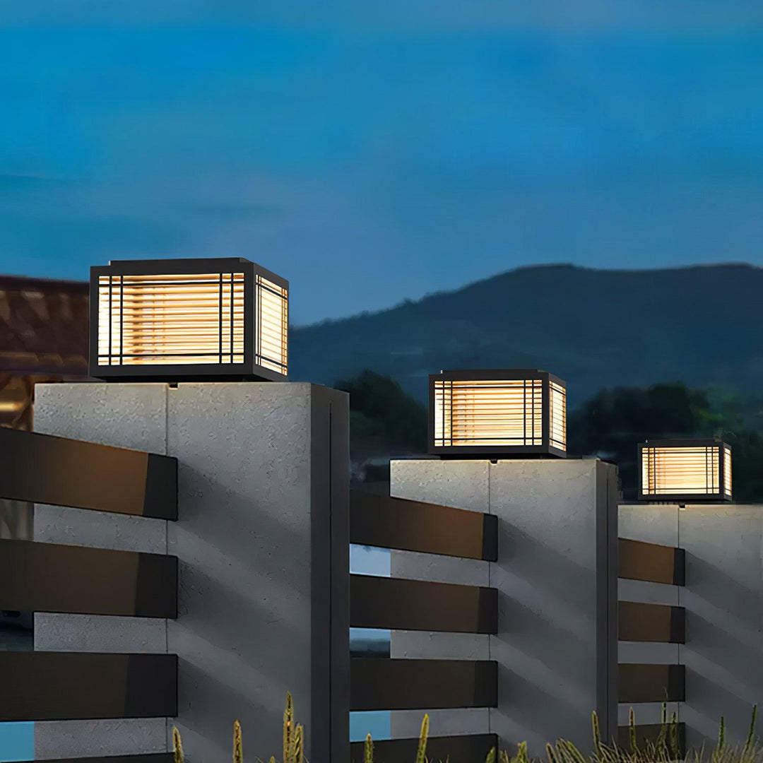 Deck Utomhus Post Lampa