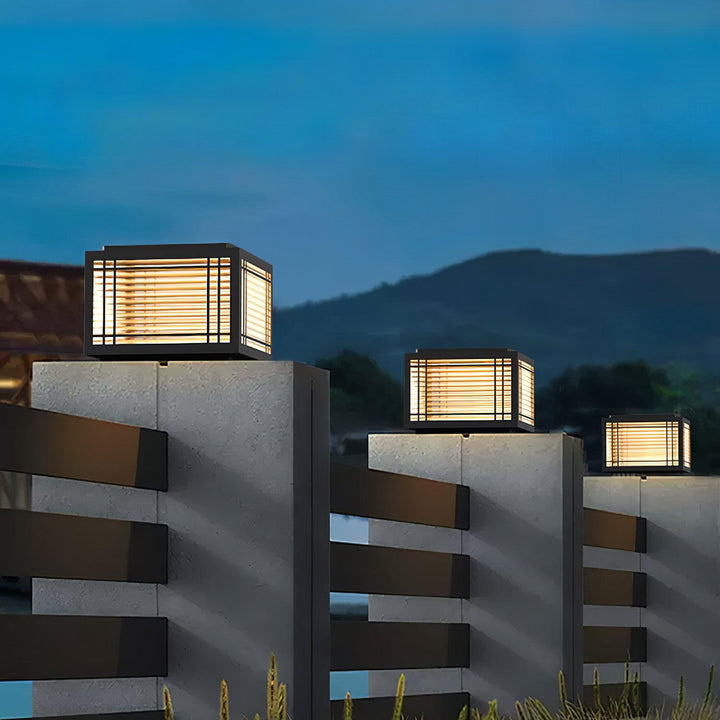 Deck Utomhus Post Lampa