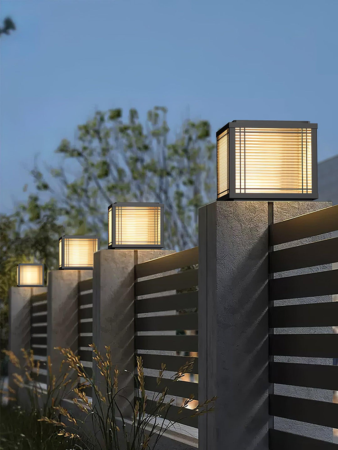 Deck Utomhus Post Lampa