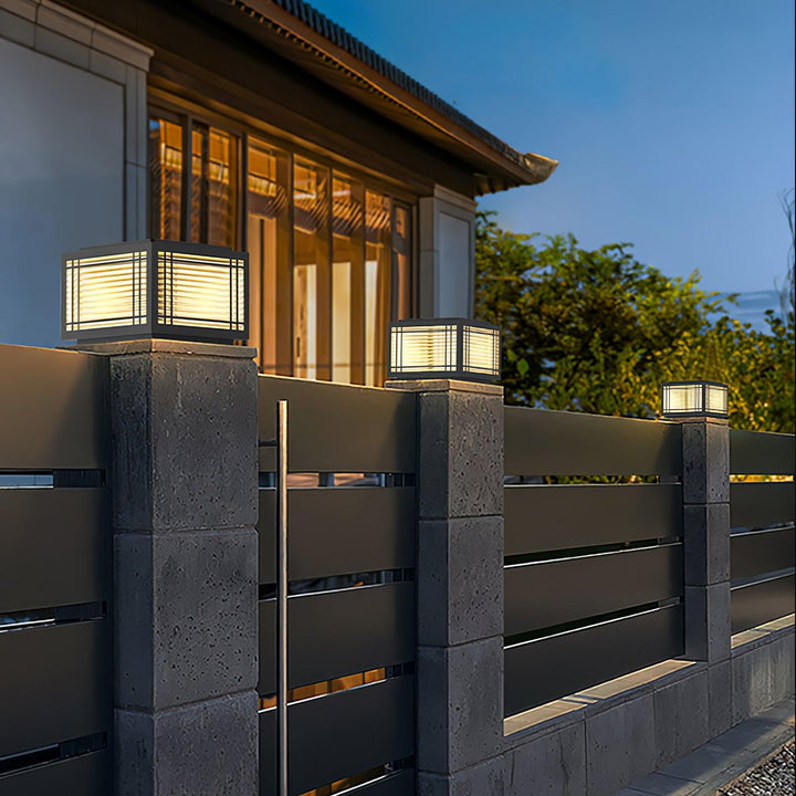 Deck Utomhus Post Lampa