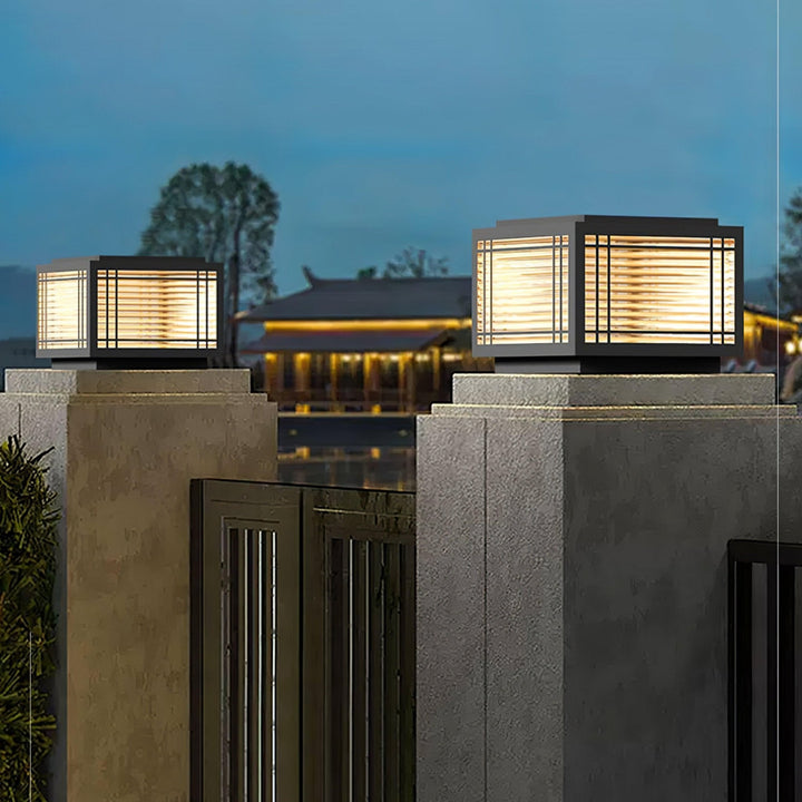 Deck Utomhus Post Lampa