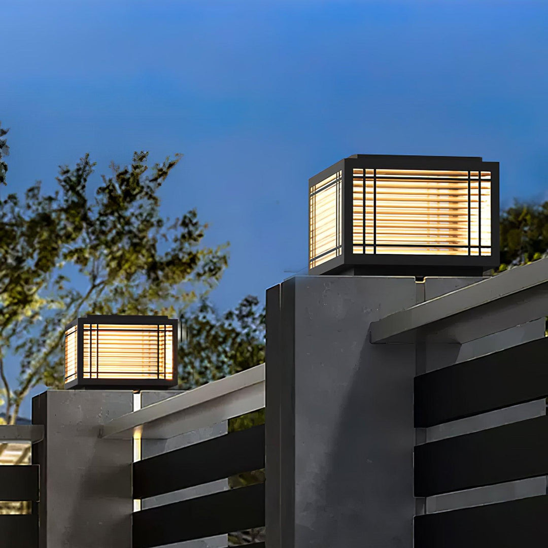 Deck Utomhus Post Lampa