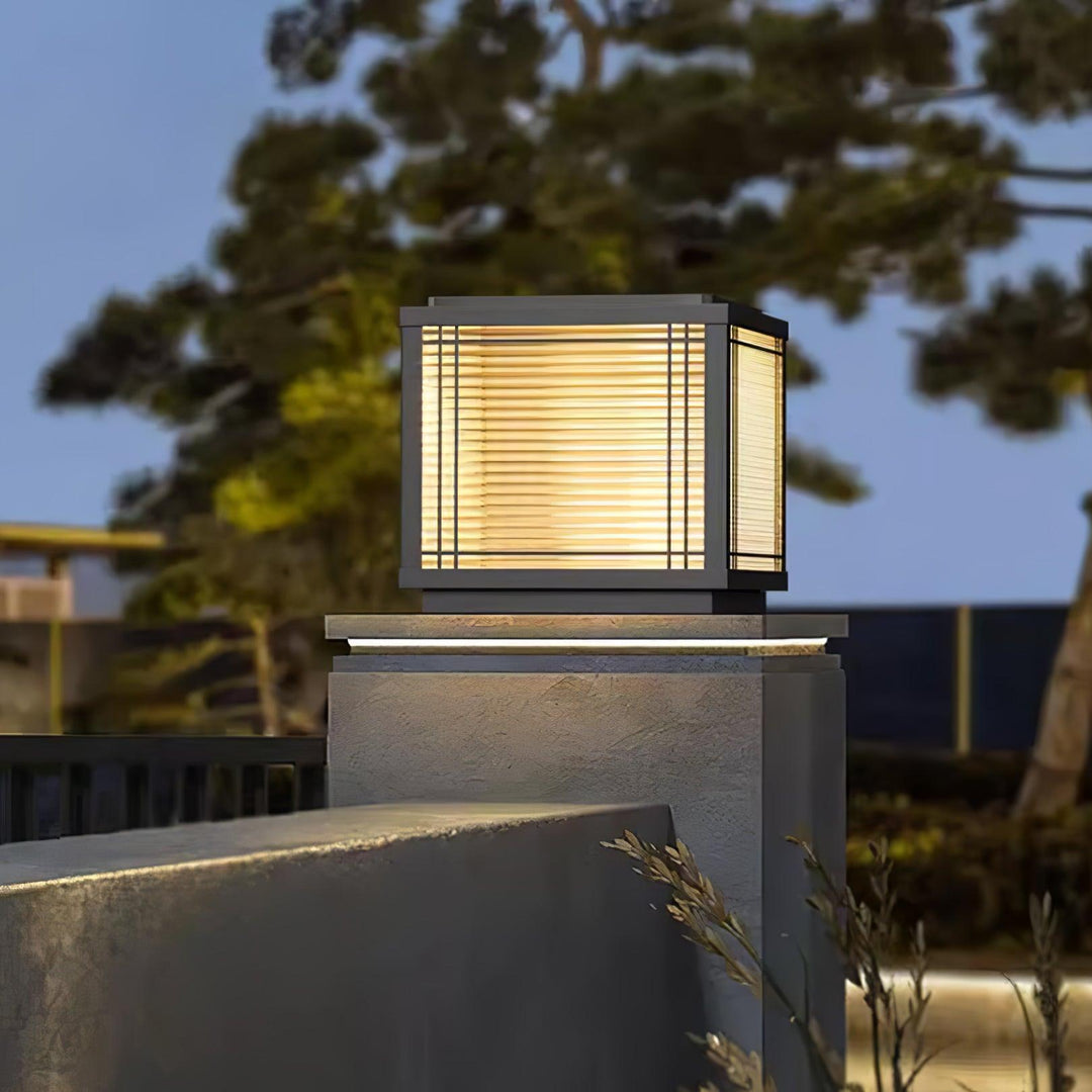 Deck Utomhus Post Lampa